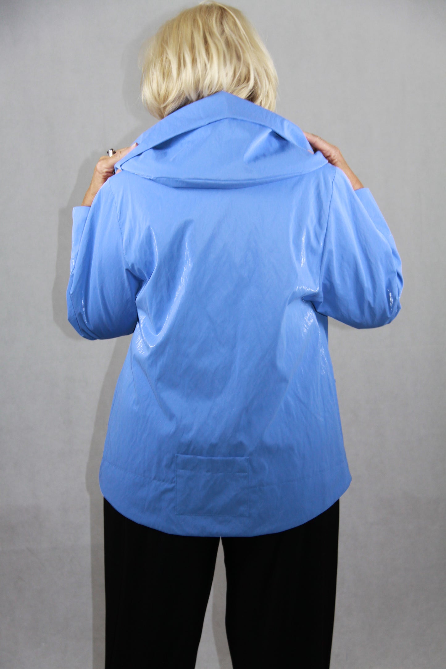 Jacke klein, Azurblau