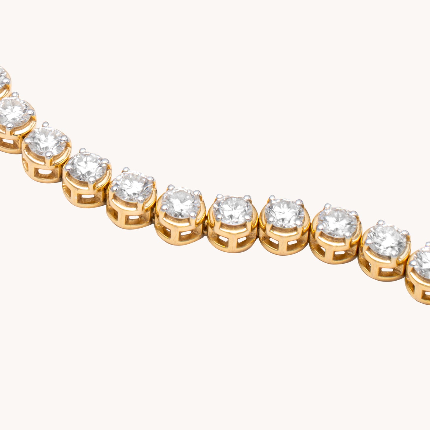 Lab Grown Diamanten Armband in Krappenfassung von Celeste Diamonds
