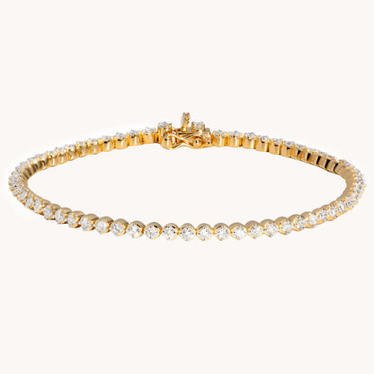 Tennisarmband mit 56 Lab Grown Diamanten und 3,0 ct