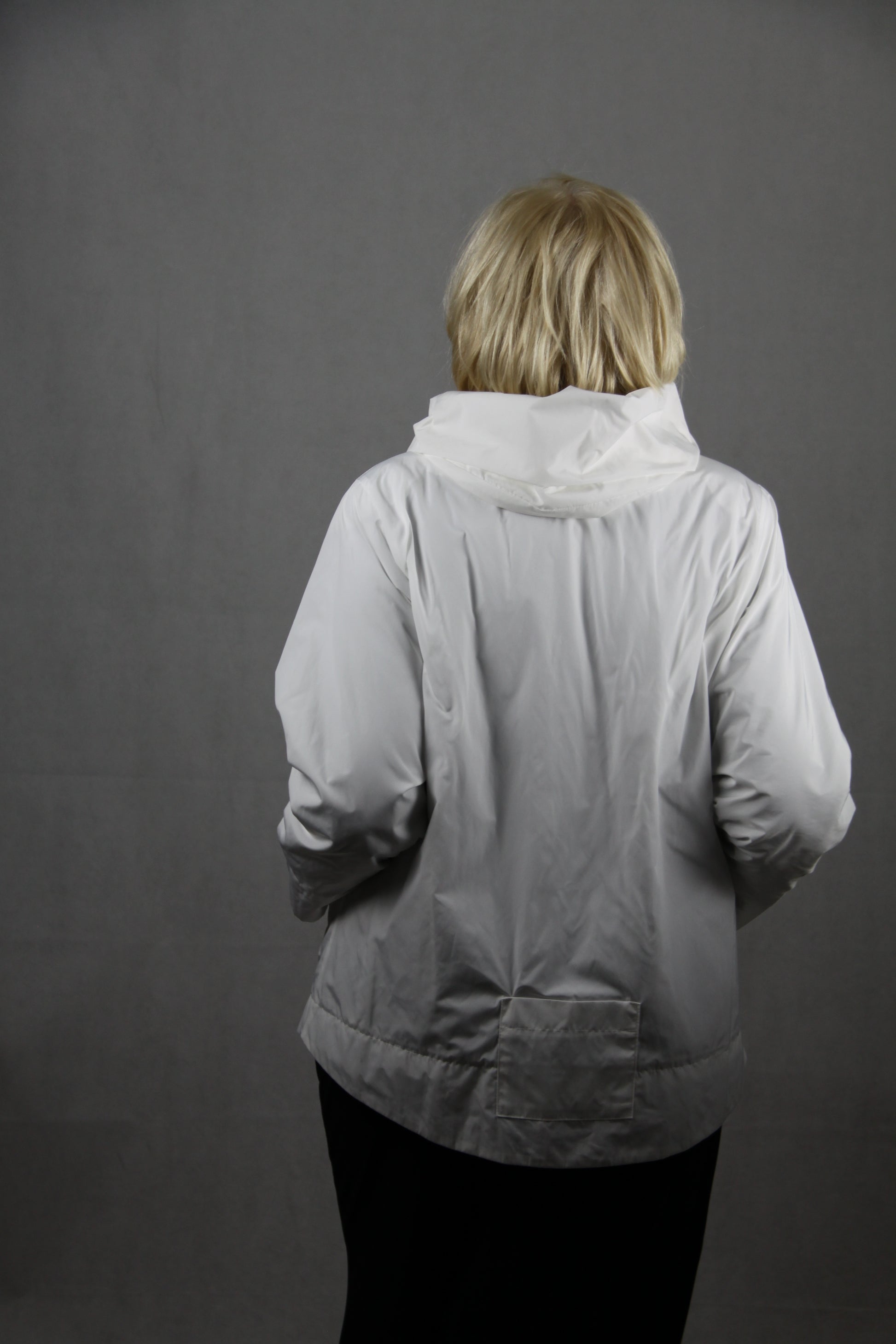Jacke Hopsack in Weiß mit Schalkragen